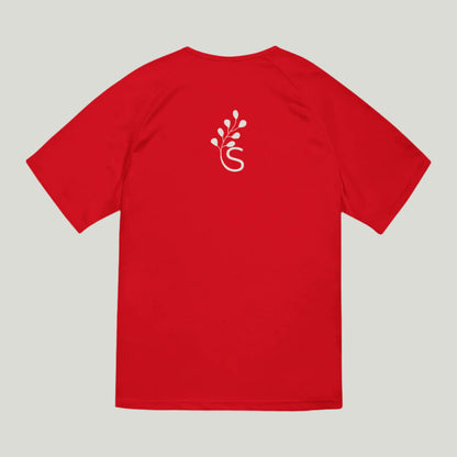 Men's recycled sports T-shirt with premium features