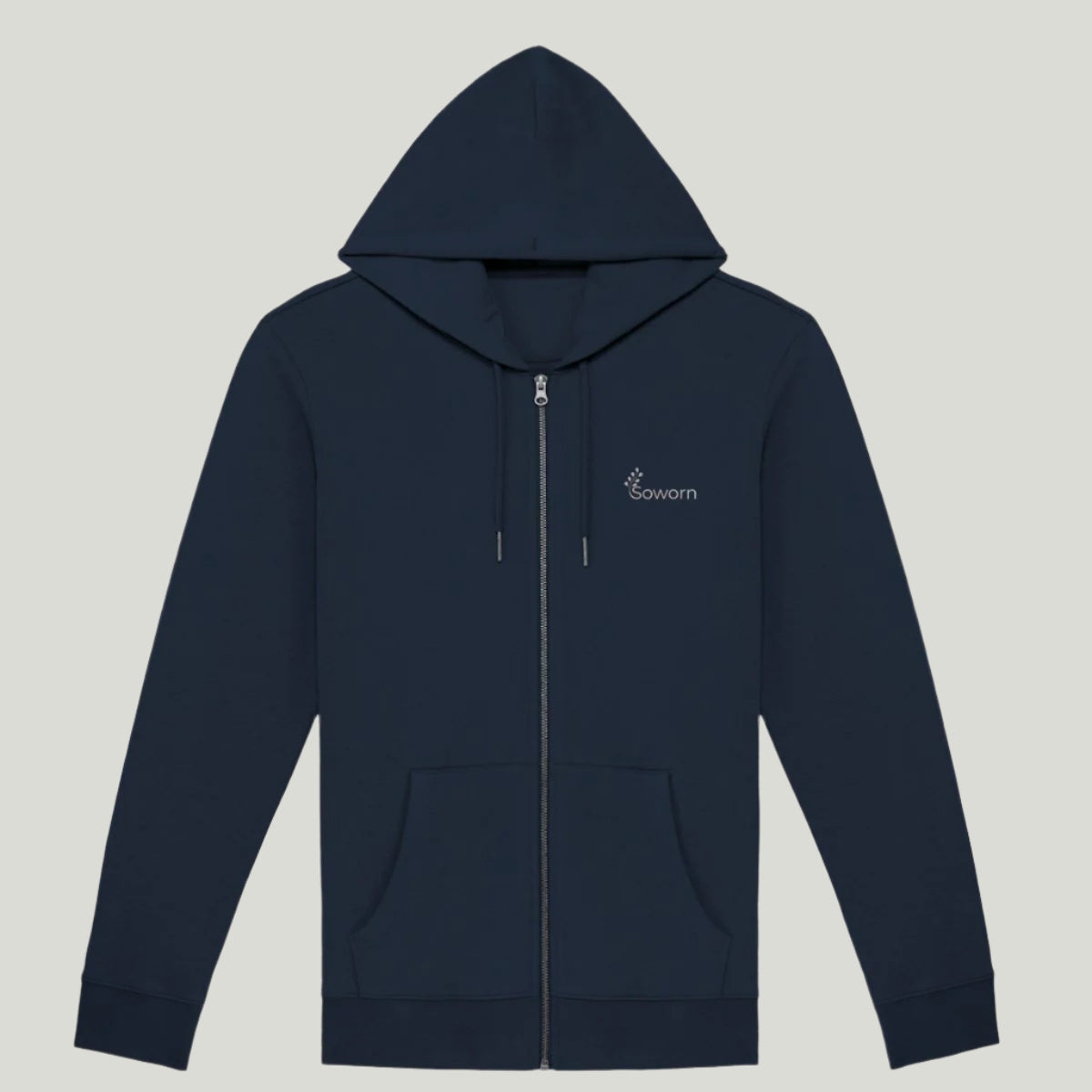 Unisex Zip Hoodie with Stylish Features