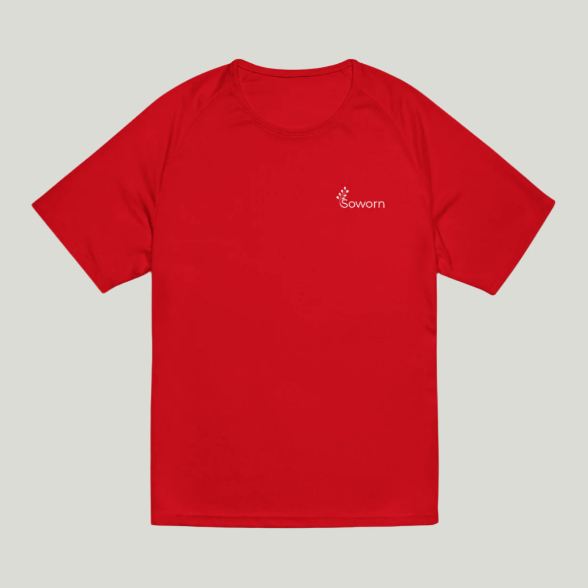 Men's recycled sports T-shirt with premium features