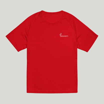 Men's recycled sports T-shirt with premium features