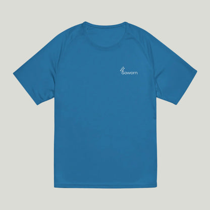 Men's recycled sports T-shirt with premium features