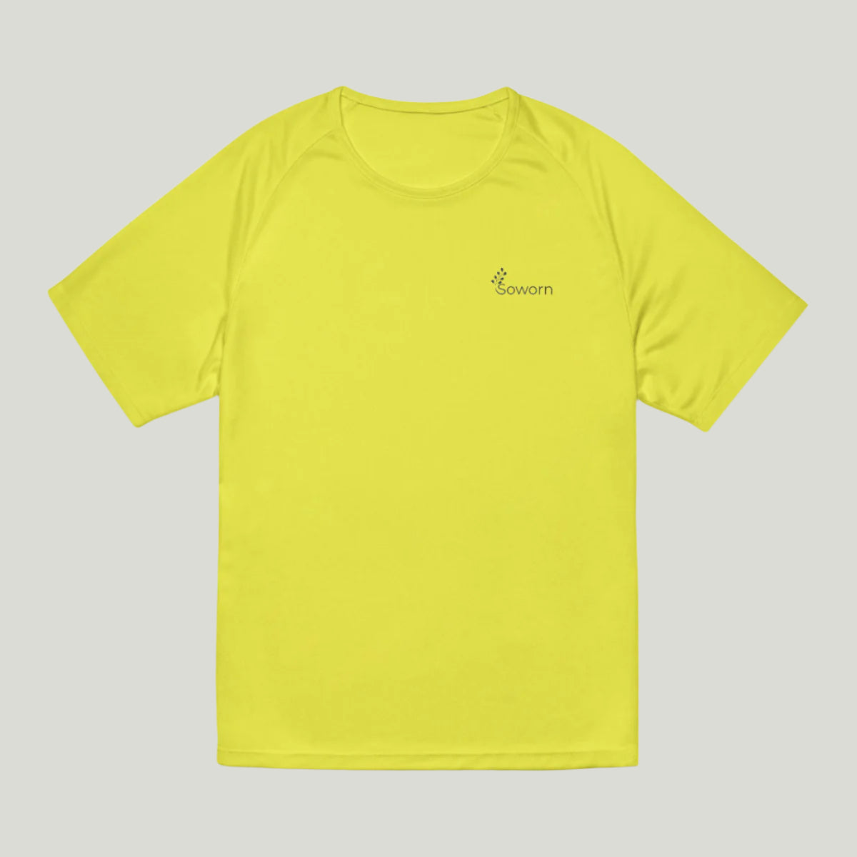 Men's recycled sports T-shirt with premium features