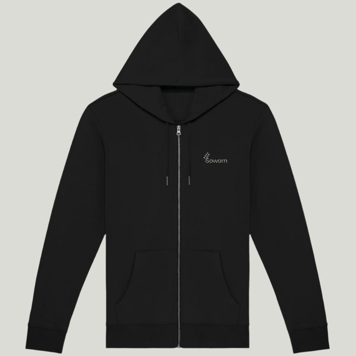 Unisex Zip Hoodie with Stylish Features