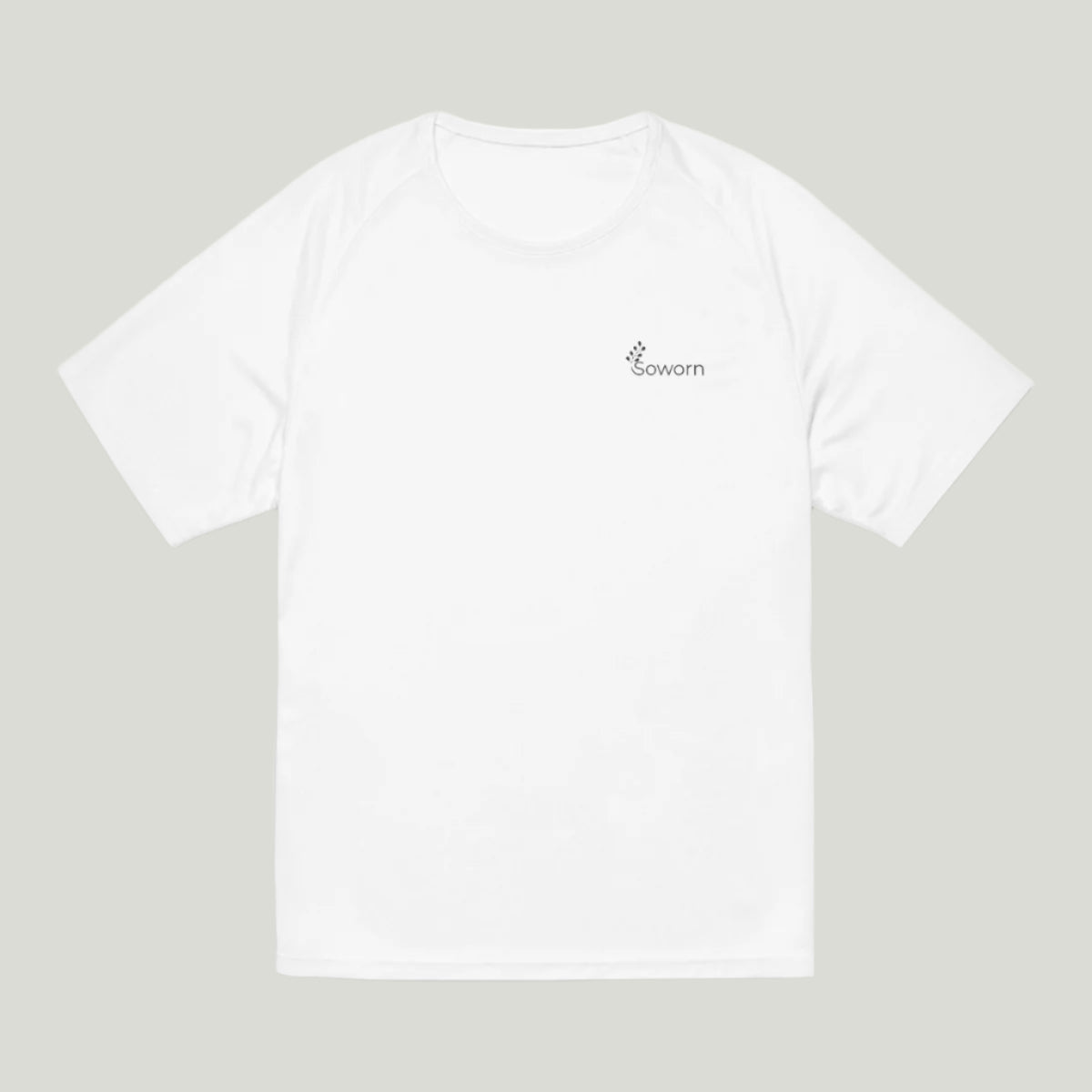 Men's recycled sports T-shirt with premium features